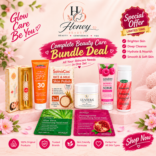 Complete Beauty Care Bundle – 7-in-1 Skincare Set